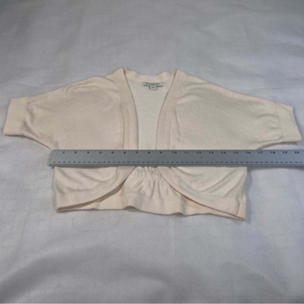 Banana Republic Cropped Bolero Sweater Sz S - Picture 3 of 9